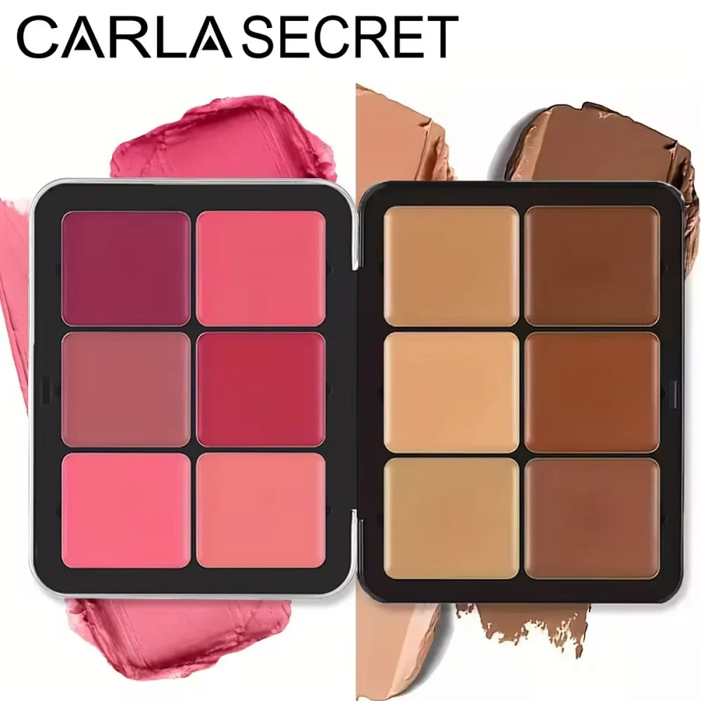 Multi-Color Cream Blush Palette