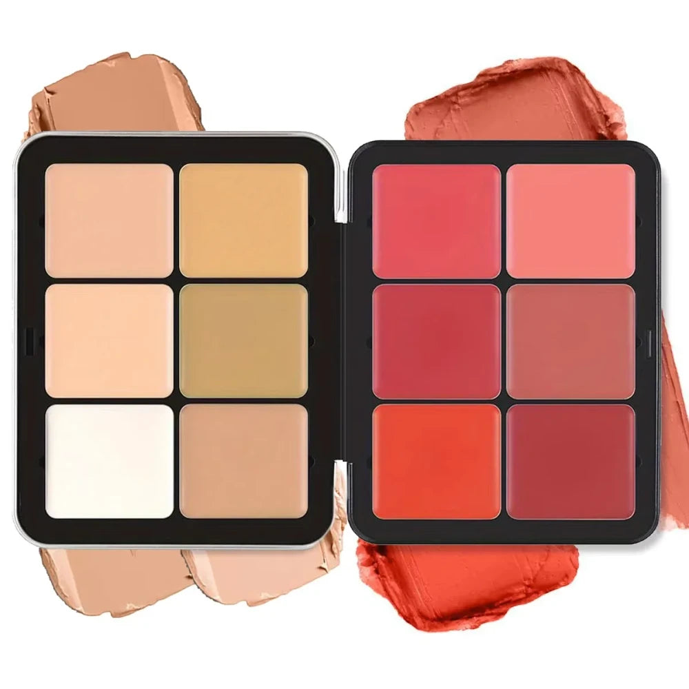 Multi-Color Cream Blush Palette