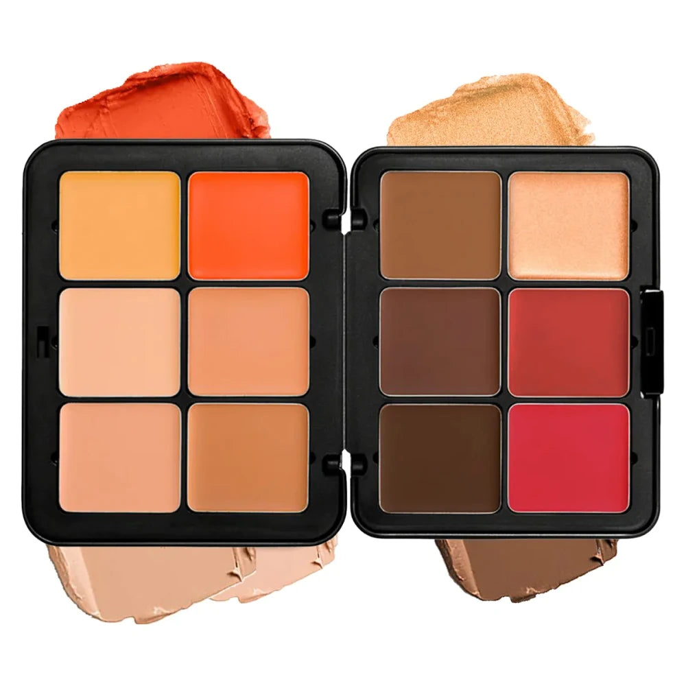 Multi-Color Cream Blush Palette