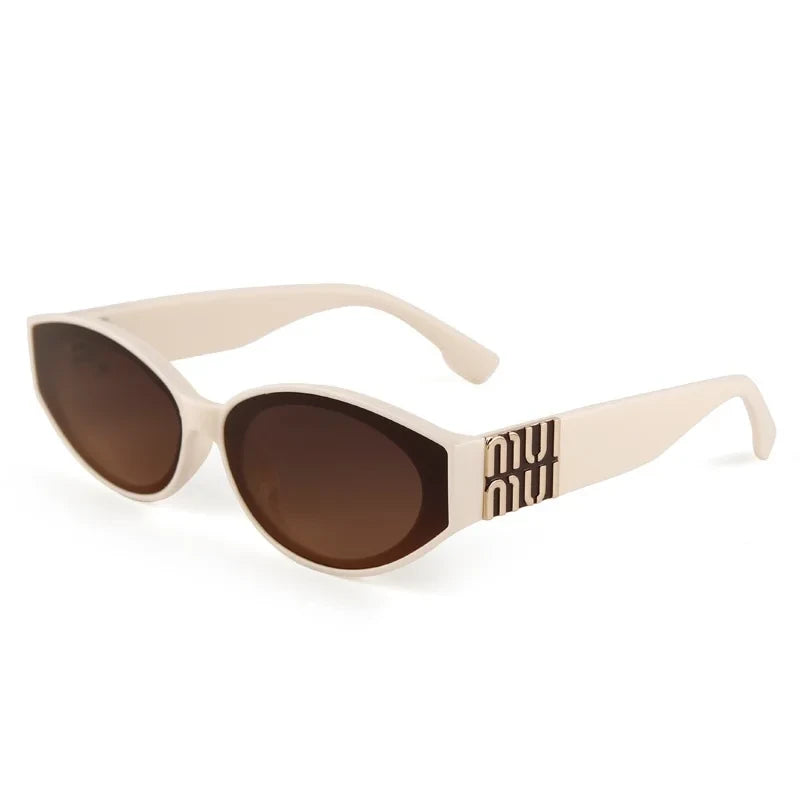 Classic Oval Designer Sunglasses
