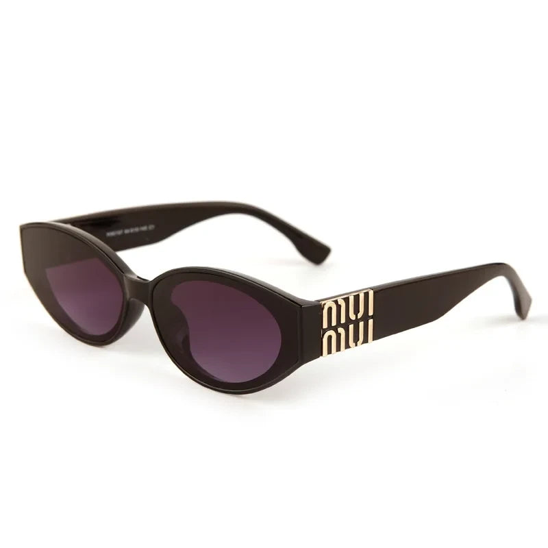Classic Oval Designer Sunglasses