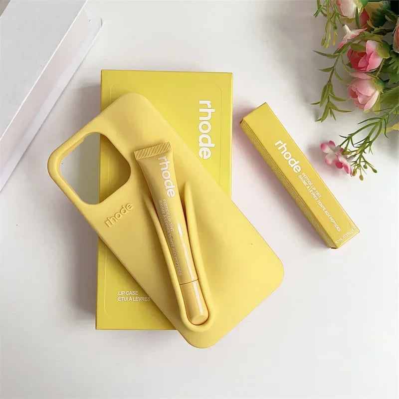 Lipstick Holder Silicone Phone Case