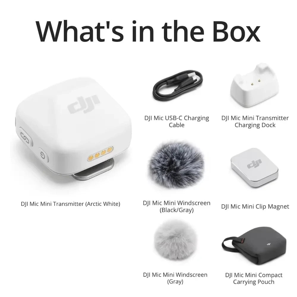 Mini Wireless Content Microphone