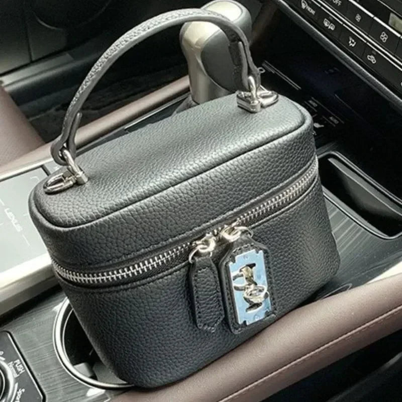 Canvas Crossbody Box Bag